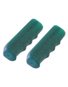 Custom Grips 7/8 long 116mm Kraton Rubber Sparkle/Green.